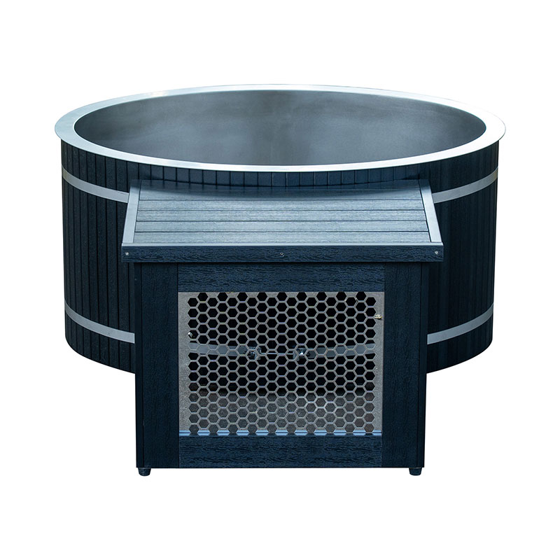 Paslanmayan polad çəllək ilə oval soyuq qərq