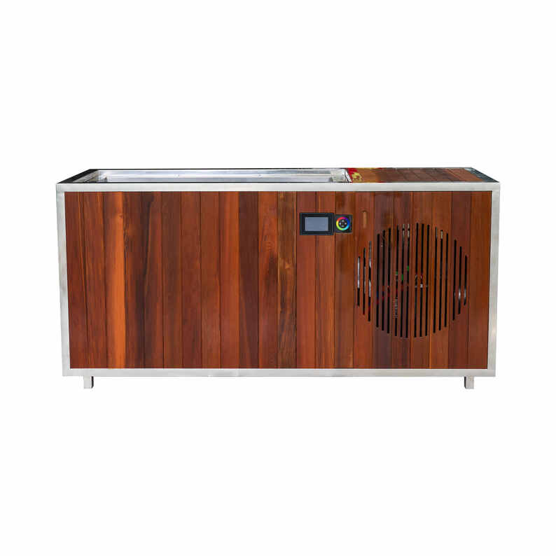 Gücləndirilmiş Cedar 280 kq All-In-One Soyuq Müalicə Sistemi Gücləndirilmiş Cedar 280 kq All-In-One Soyuq Müalicə Sistemi