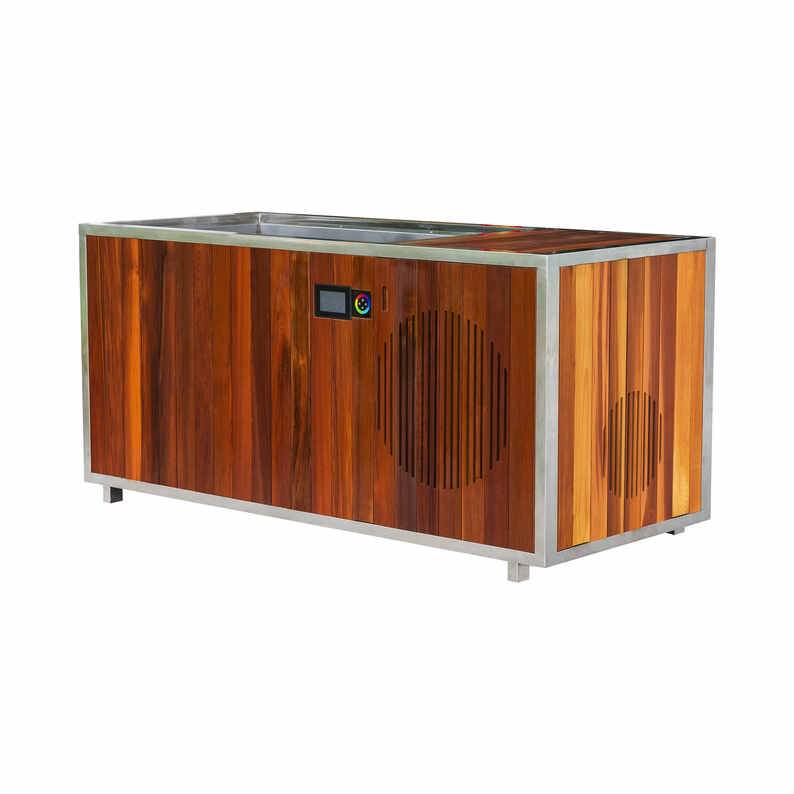 Gücləndirilmiş Cedar 280 kq All-In-One Soyuq Müalicə Sistemi