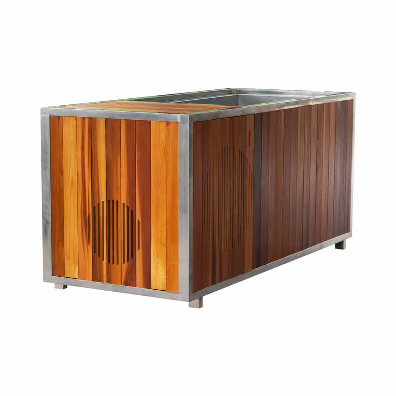 Gücləndirilmiş Cedar 280 kq All-In-One Soyuq Müalicə Sistemi