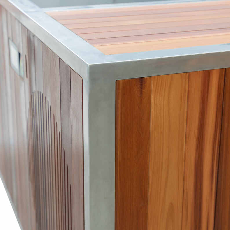Gücləndirilmiş Cedar 280 kq All-In-One Soyuq Müalicə Sistemi